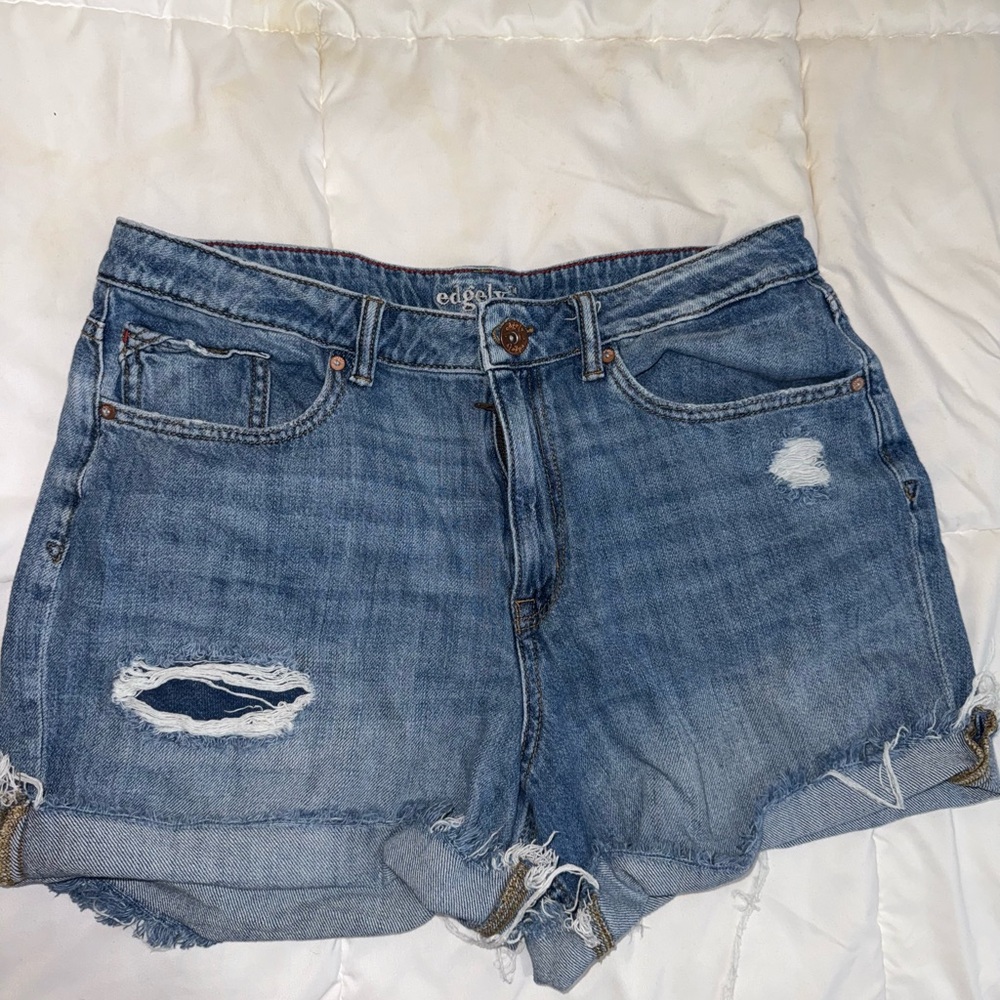 Edgely Women's Blue Denim Shorts